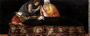 BOTTICELLI, Sandro Extraction of St Ignatius- Heart oil painting on canvas